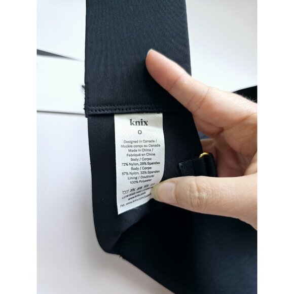 Knix Wing Woman Contour Black Wireless Lined Lightly Padded Molded Bra Size 0 XS - Picture 6 of 9